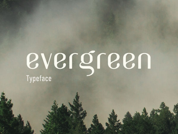 evergreen font