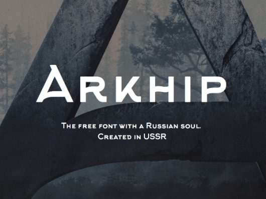 Arkhip Typeface Free Download