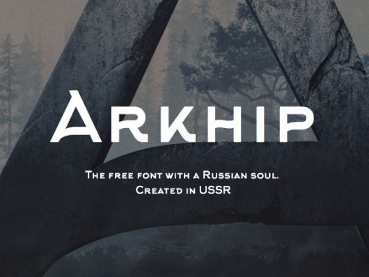 Arkhip Typeface Free Download Arkhip Typeface Free Download
