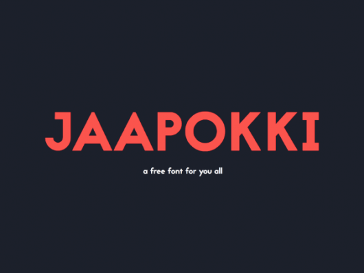 Jaapokki Sans Serif Font