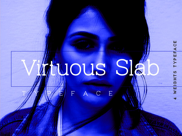 Virtuous Slab Typeface