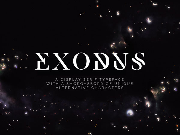 Exodus Font