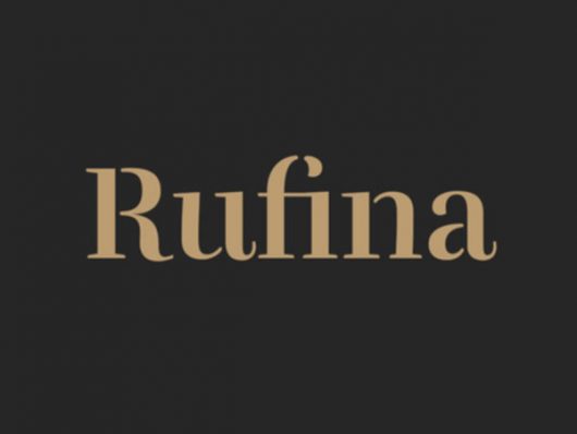 Rufina Typeface Rufina Typeface