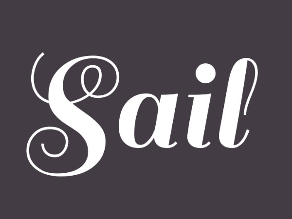 Sail font