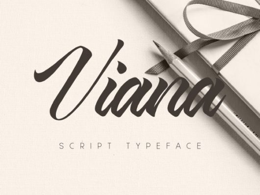 Viana Script Handwriting Typeface