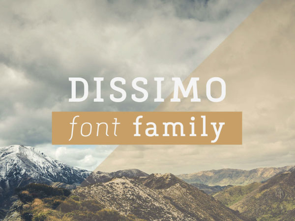 Dissimo Font Family