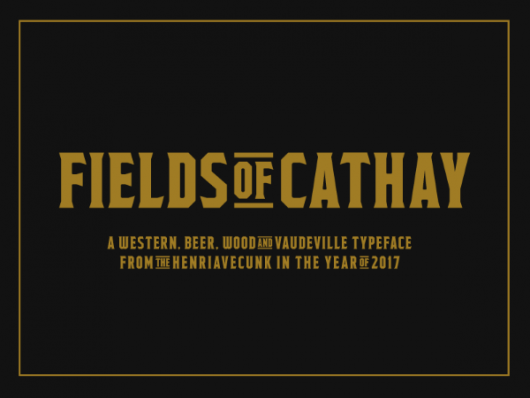 Fields of Cathay Serif Font
