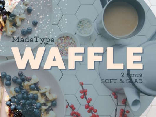 Made waffle Combined Slab Font
