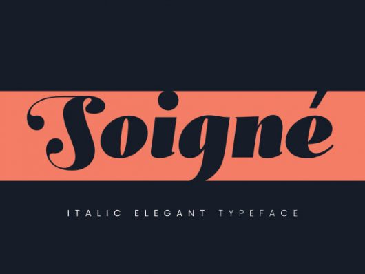 Soigné Italic Font