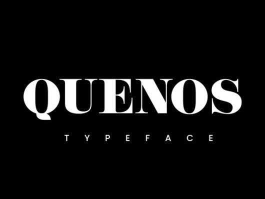 Quenos Elegant Serif Font