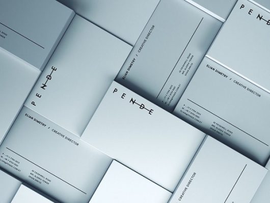 Vertical and Horizontal Business Cards Mockup