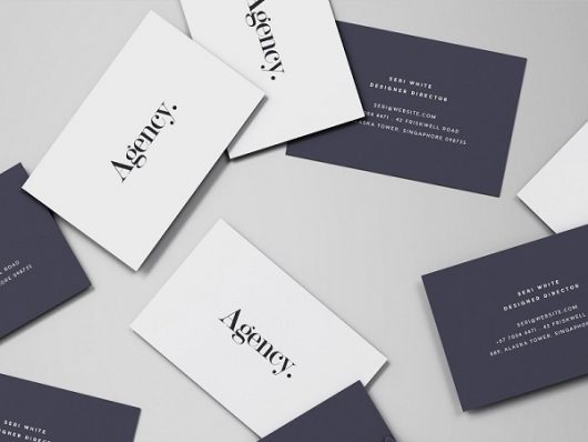 Business Card Mockup – Spread