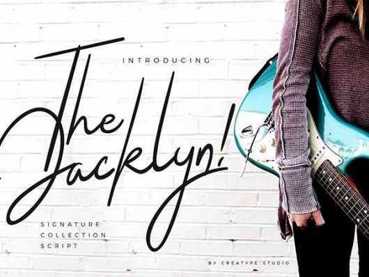 Jacklyn Signature Free Font Demo