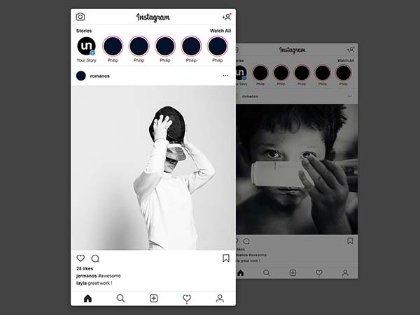 25 Best Instagram Mockup Templates Story Post 2021 Design Shack