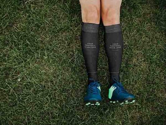 PSD Football Socks Mockup PSD Football Socks Mockup