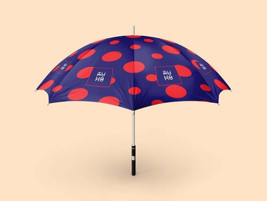 Free PSD Umbrella Mockup Free PSD Umbrella Mockup