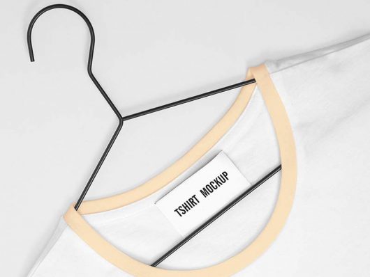White T-shirt Mockup PSD Download White T-shirt Mockup PSD Download