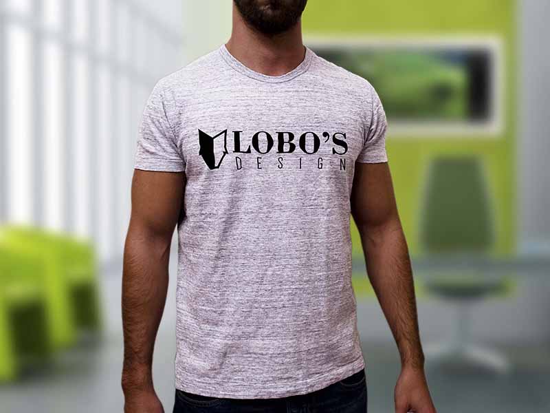 free T-shirt mockup