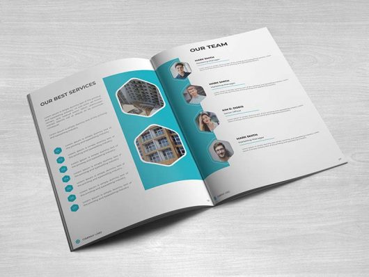 Free Creative Company Profile Template Free Creative Company Profile Template
