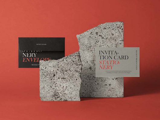 Invitation Card Mockup Invitation Card Mockup