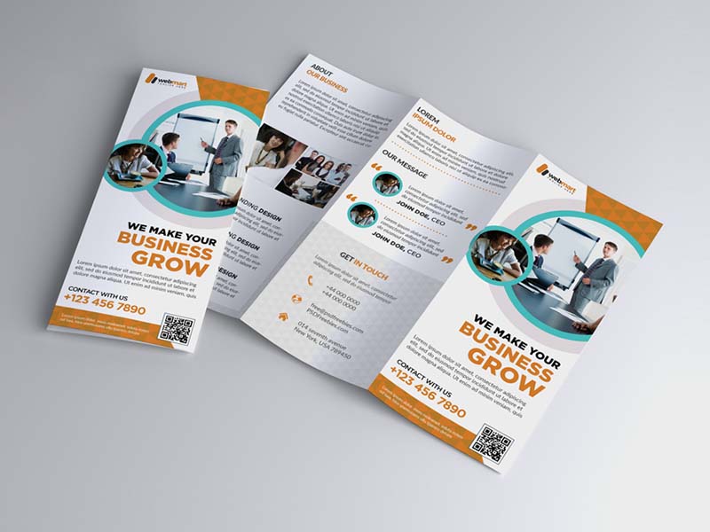 Trifold Business Brochure Template