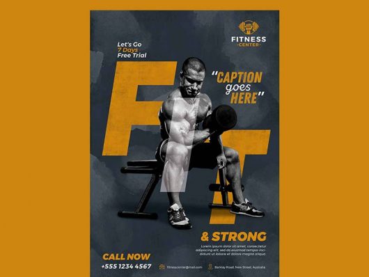 Fitness Flyer Template Fitness Flyer Template