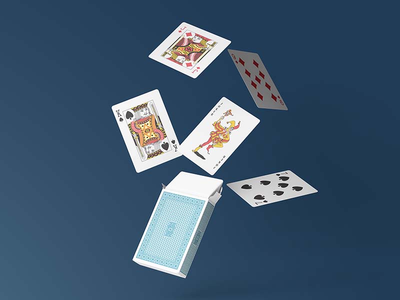 Playing Cards Mockup