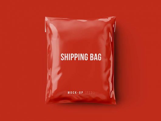 Shipping Bag Mockup Shipping Bag Mockup