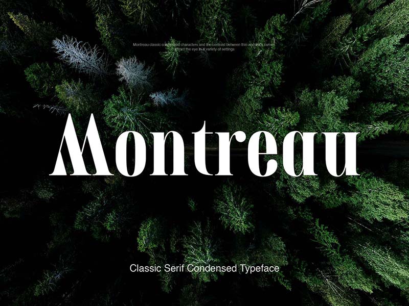 Montreau Font