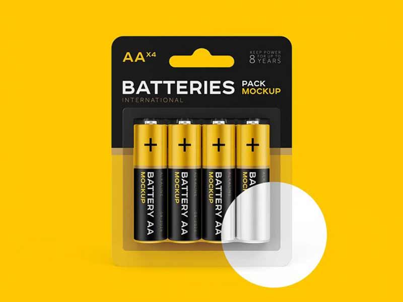 AA Battery Pack Mockup