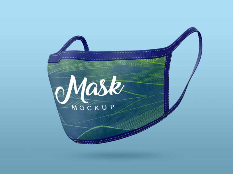 Handmade Face Mask Mockup