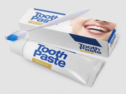 Toothpaste Mockup