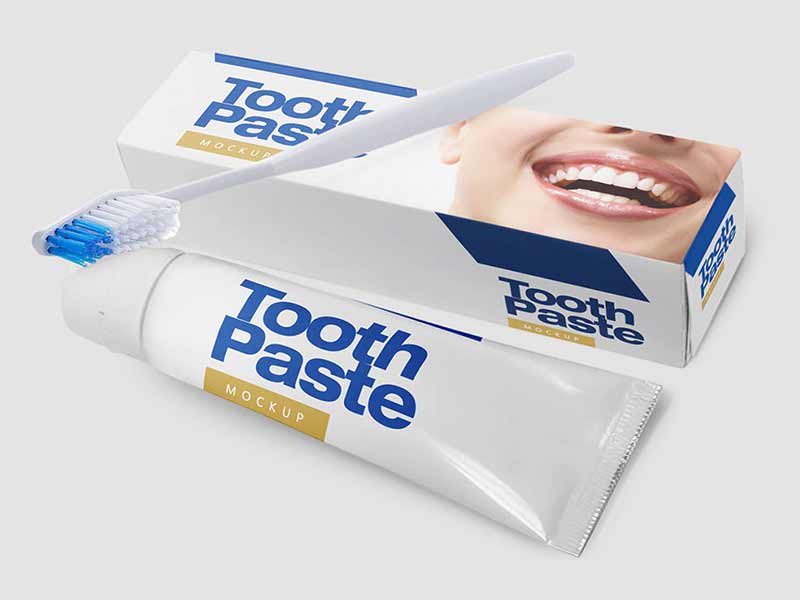 Toothpaste Mockup
