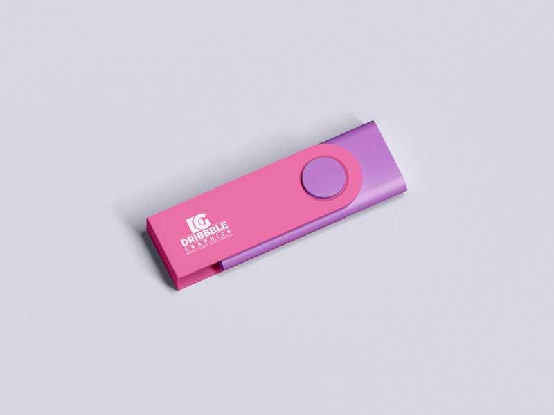 usb flash drive mockup