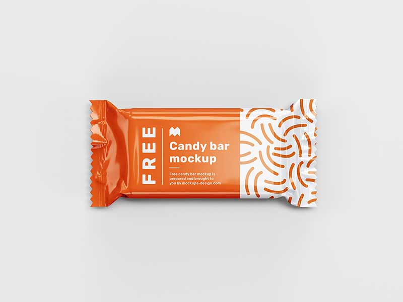 free candy bar mockup