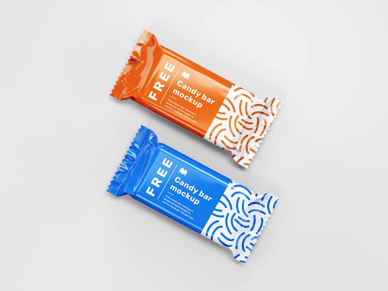 free candy bar mockup