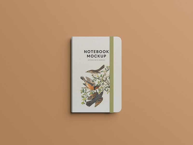 notebook mockup
