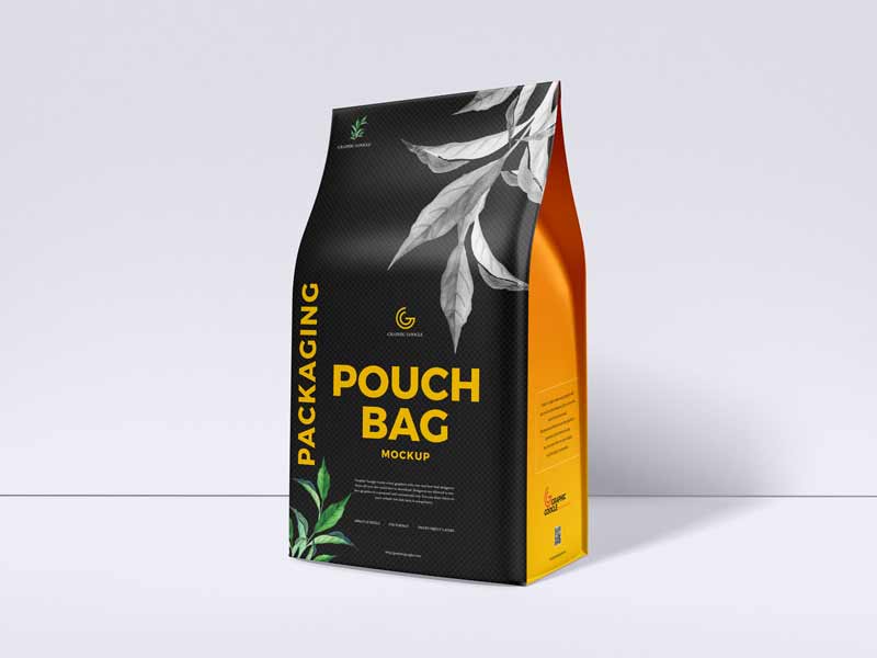 pouch bag mockup