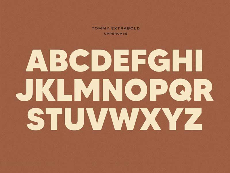 tommy free font
