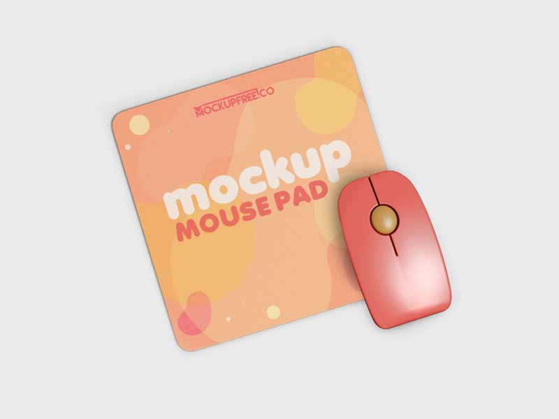 free mouse pad mockup