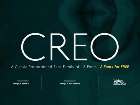 Creo Sans Serif Font