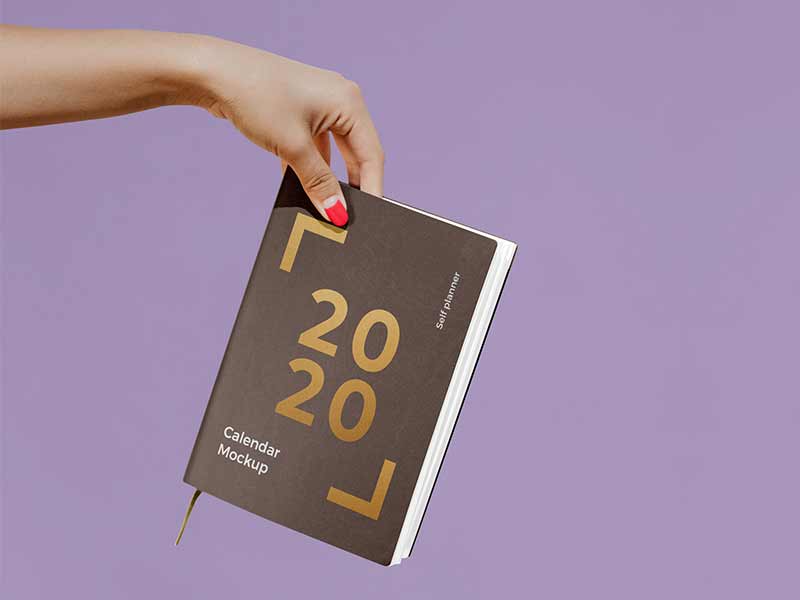 free calendar mockup download