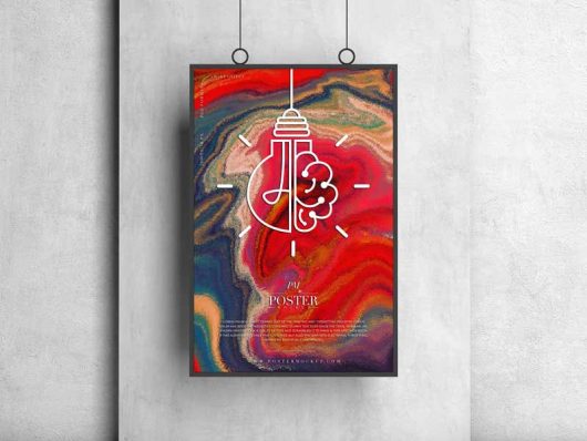 Hanging Poster Mockup