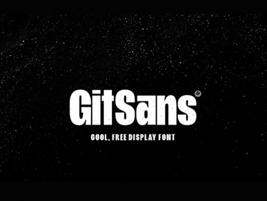 GitSans Display Font