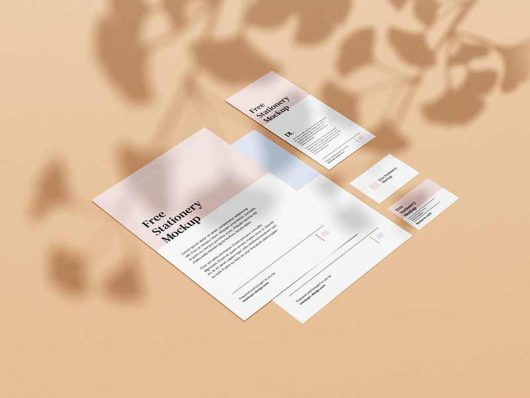 Simple Stationery Mockup