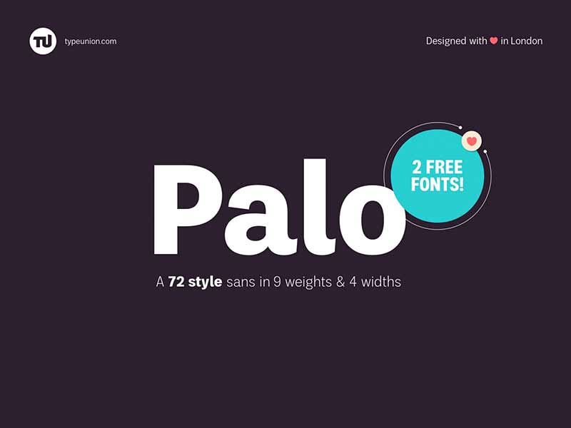 palo sans free font download