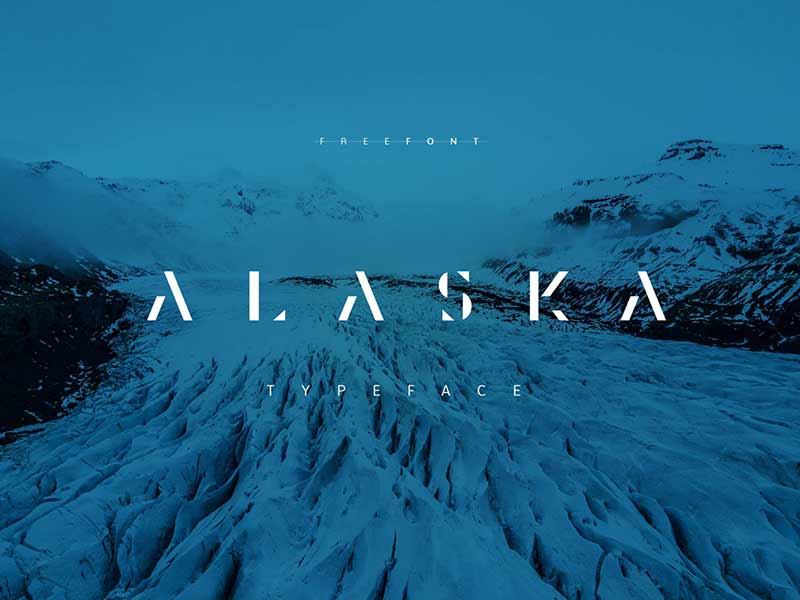 alaska free font download