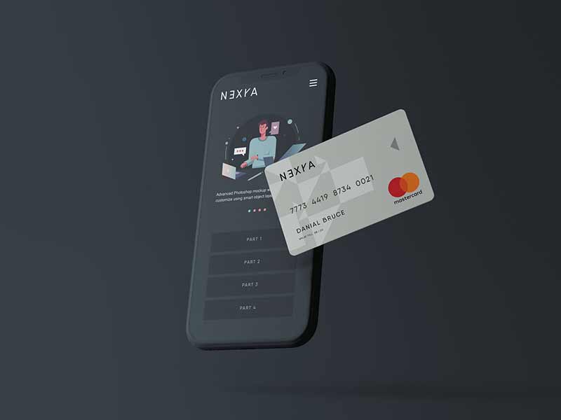 free online payment mockup