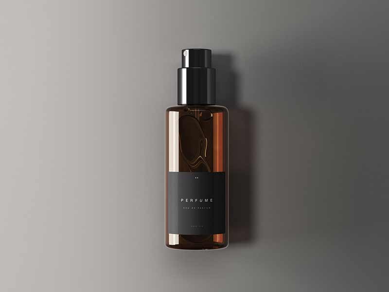 free perfume bottle mockup download