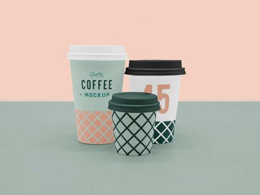 Coffee Cups Mockup